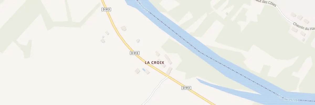 Plan du 10 La Croix à Ceaulmont
