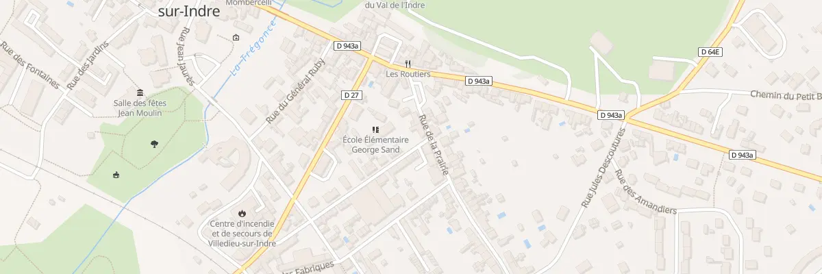 Plan du 20 Rue des Echelles à Villedieu-sur-Indre