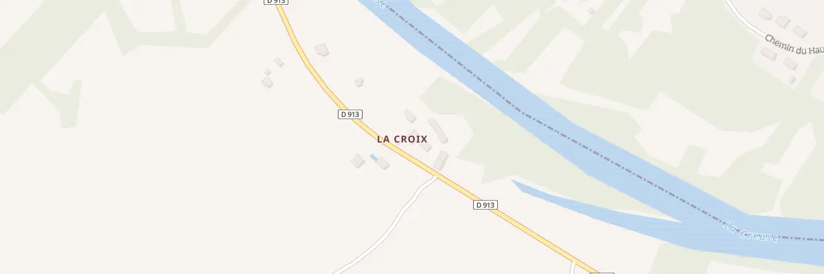 Plan du 8 La Croix à Ceaulmont