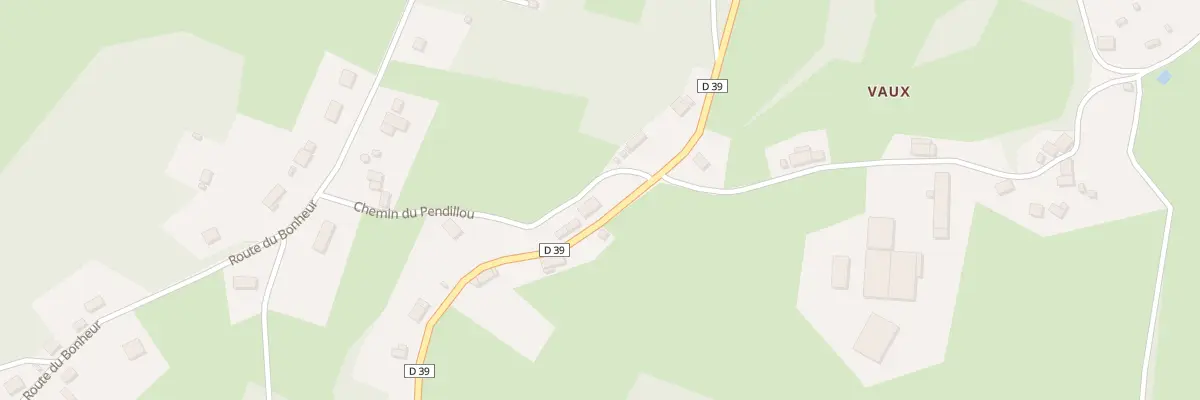 Plan du 1 Che du Pendillou à Saint-Denis-des-Murs
