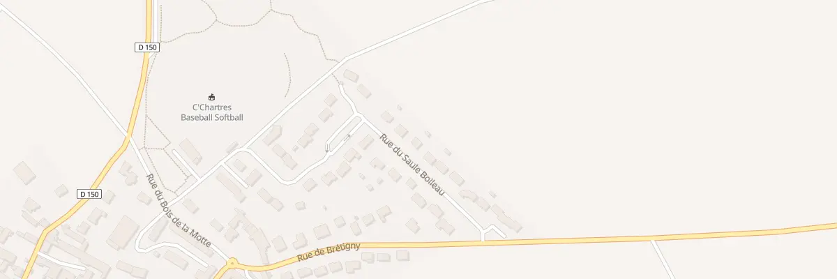 Plan du 14 Rue du Saule Boileau à Gellainville