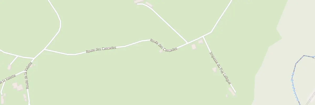 Plan du 2390 Rte des Cascades aux Trois-Saints