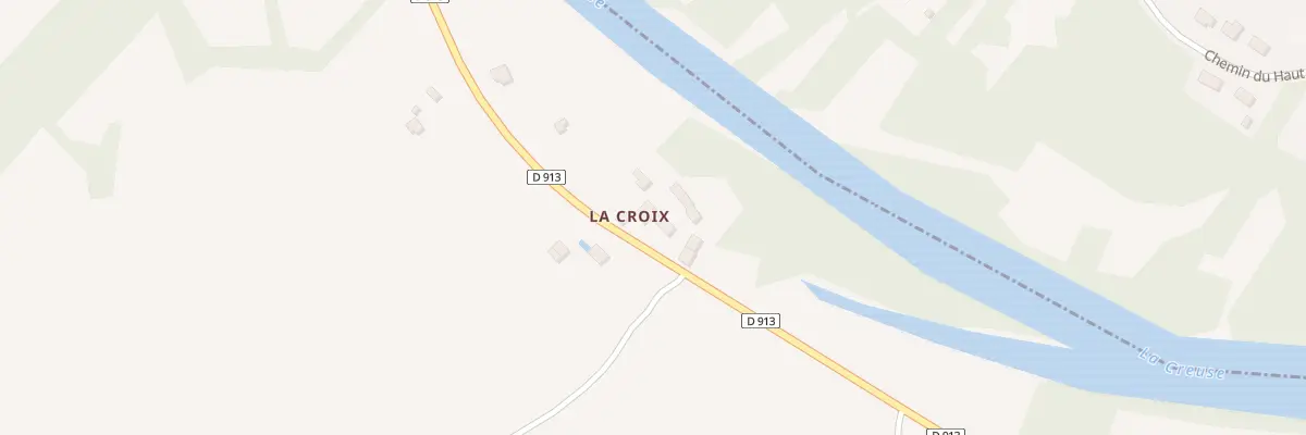 Plan du 5346 La Croix à Ceaulmont