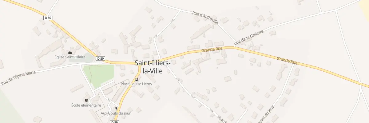 Plan du 4 Gr Grande Rue à Saint-Illiers-la-Ville
