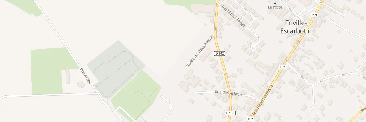 Plan du 38 Rue Pasteur à Friville-Escarbotin