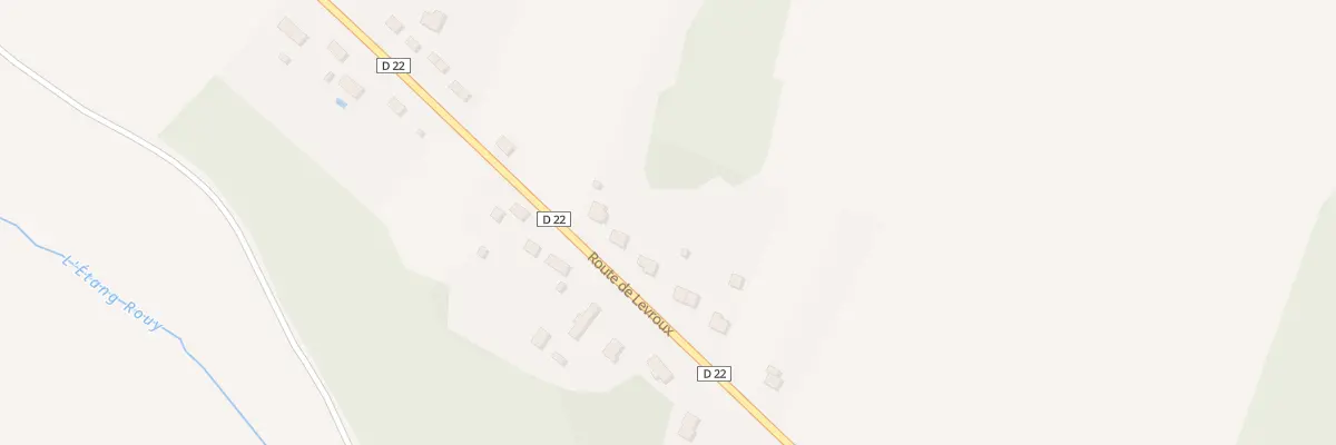 Plan du 21 Rte de Levroux à Vicq-sur-Nahon