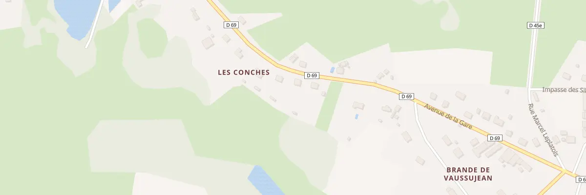 Plan du 26 Av de La Gare à Saint-Sébastien