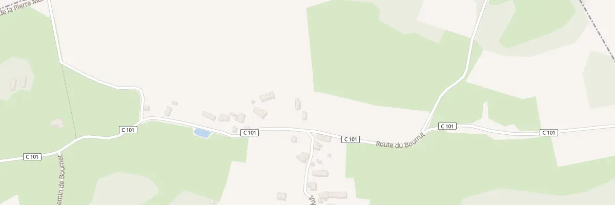 Plan du 1135 Rte du Bournet à Pinsac
