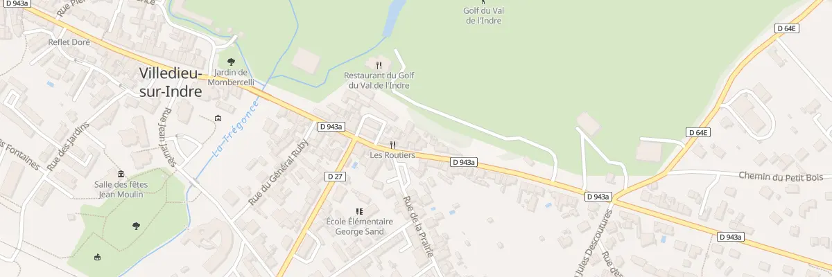 Plan du 71 Rue du Général de Gaulle à Villedieu-sur-Indre