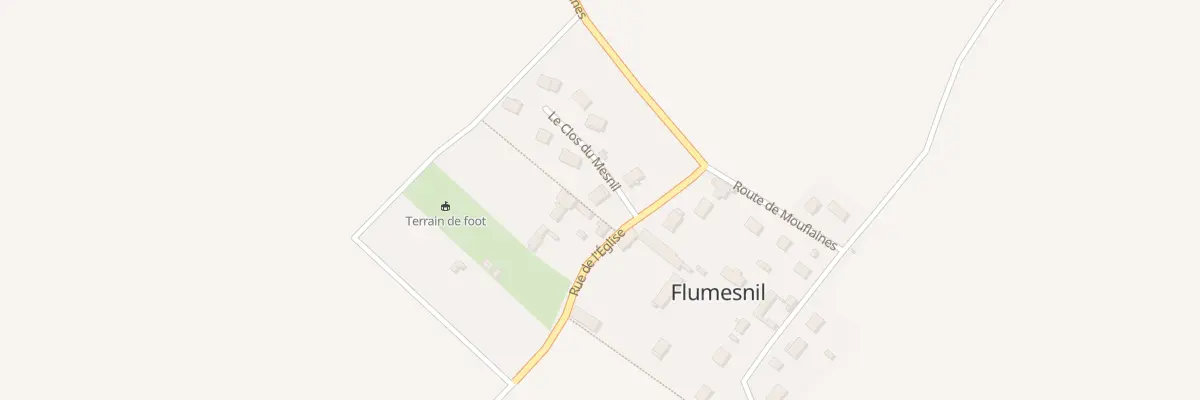 Plan du 87 Flumesnil à Richeville