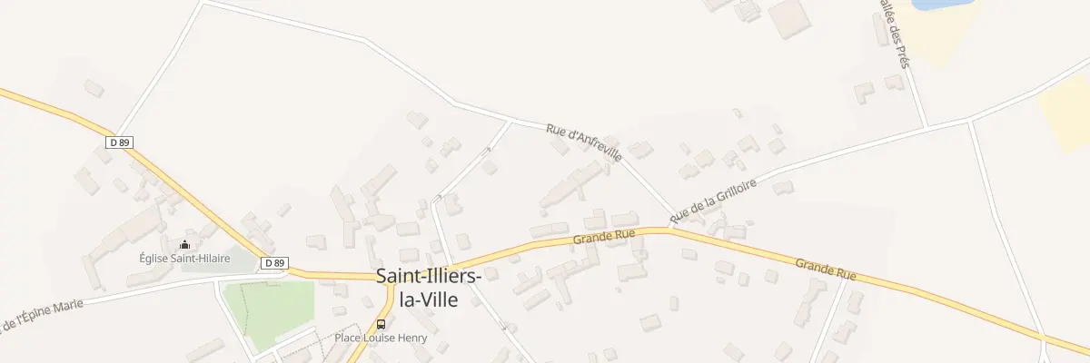 Plan du 5 Gr Grande Rue à Saint-Illiers-la-Ville