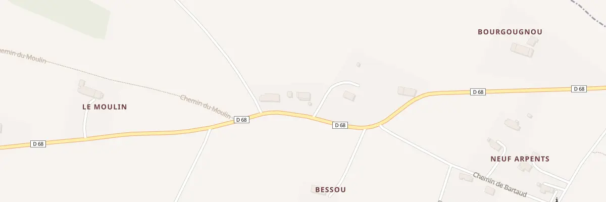 Plan du 9000 Bufebent à Pouze