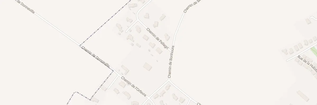 Plan du 3 Che Pellegri à Donneville