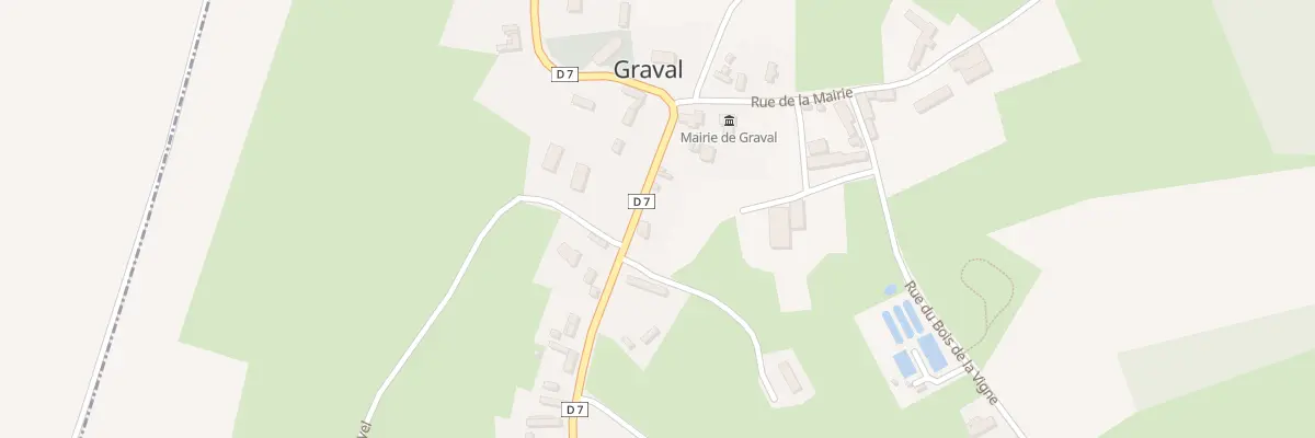 Plan du 7 Rte de Fayelle à Graval