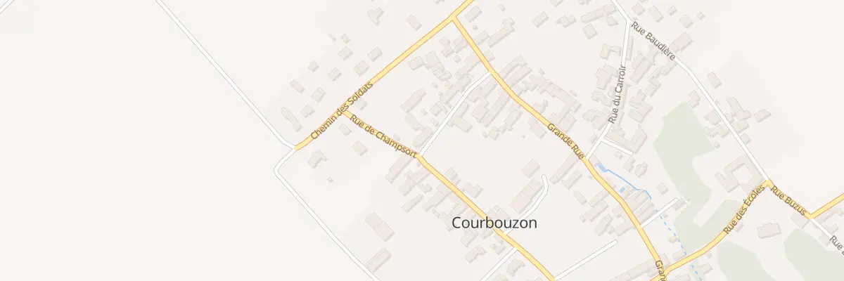 Plan du 10 Rue des Trois Cailloux à Courbouzon
