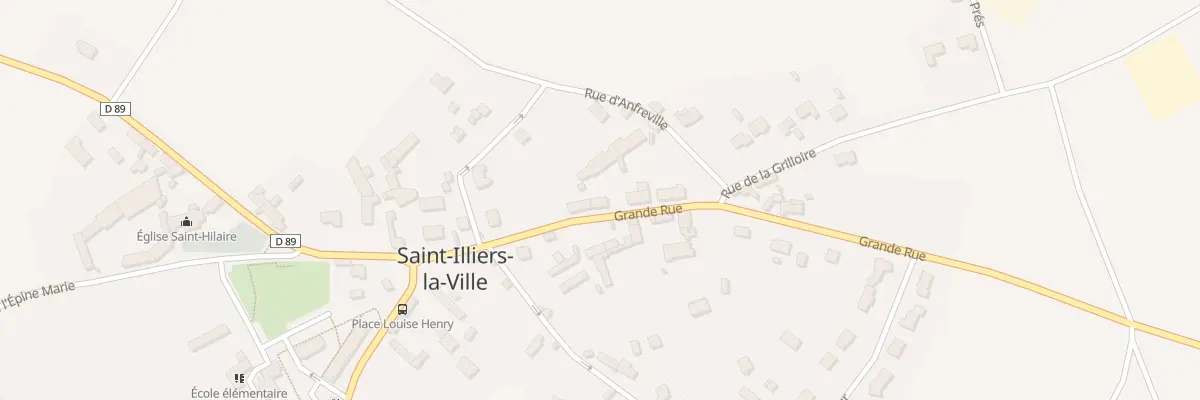 Plan du 3 Gr Grande Rue à Saint-Illiers-la-Ville