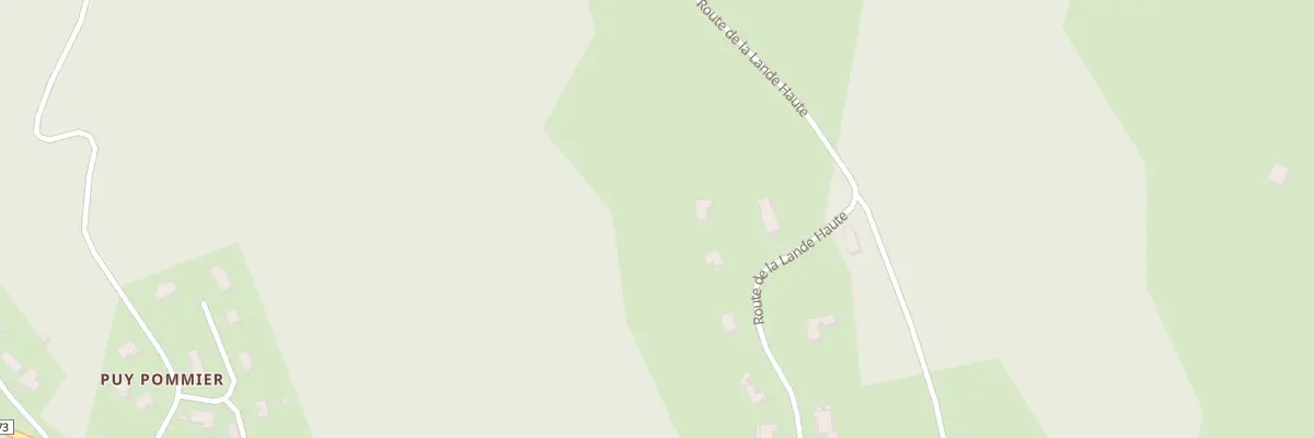 Plan du 557 Rte De La Lande Haute à Jugeals-Nazareth