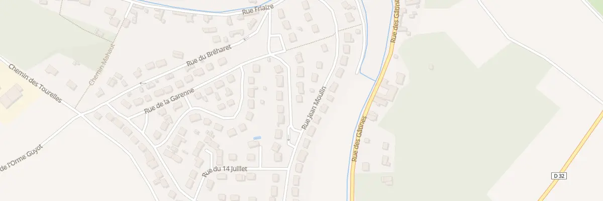 Plan du 7 Rue Marechal Leclerc à Gasville-Oisème