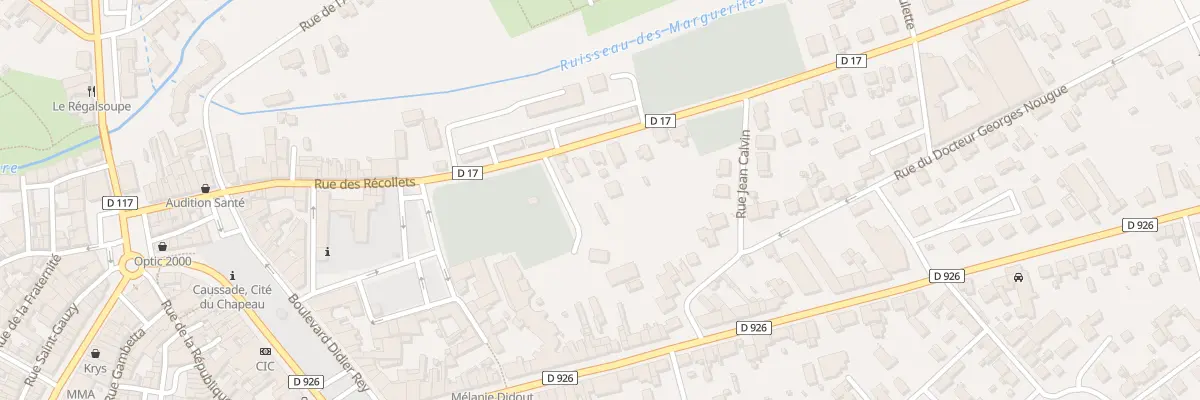 Plan du 6 Av Mal de Lattre de Tassigny à Caussade