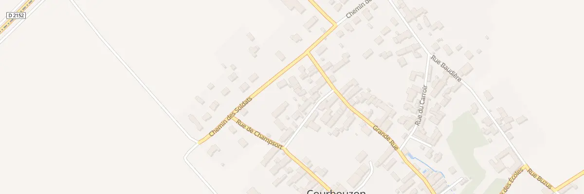Plan du 4 Gr Grande Rue à Courbouzon