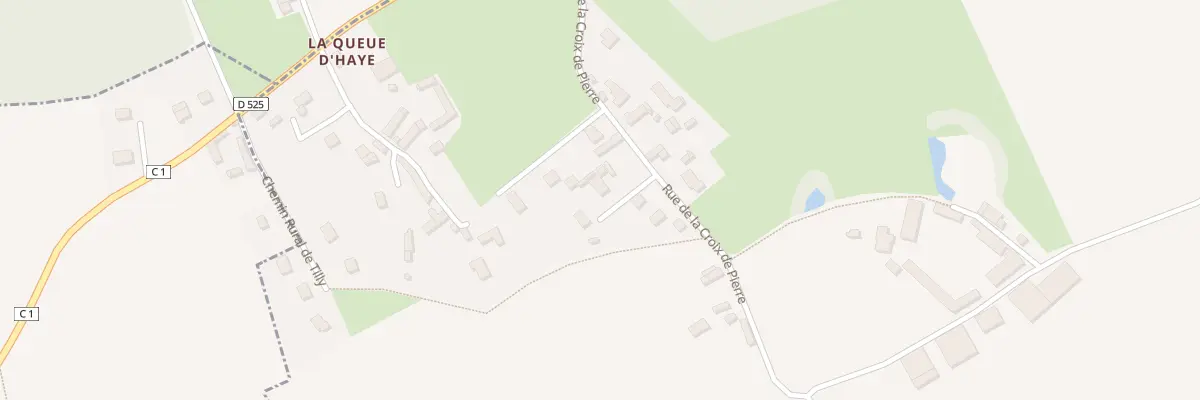 Plan du 4 Rue de la Croix de Pierre à Heubécourt-Haricourt