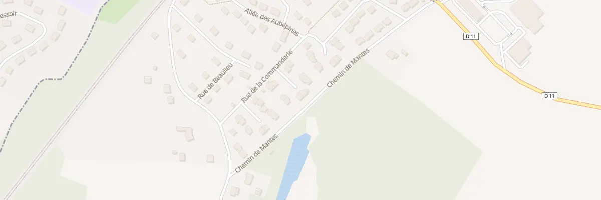 Plan du 15 Res de la Commanderie à Neauphlette