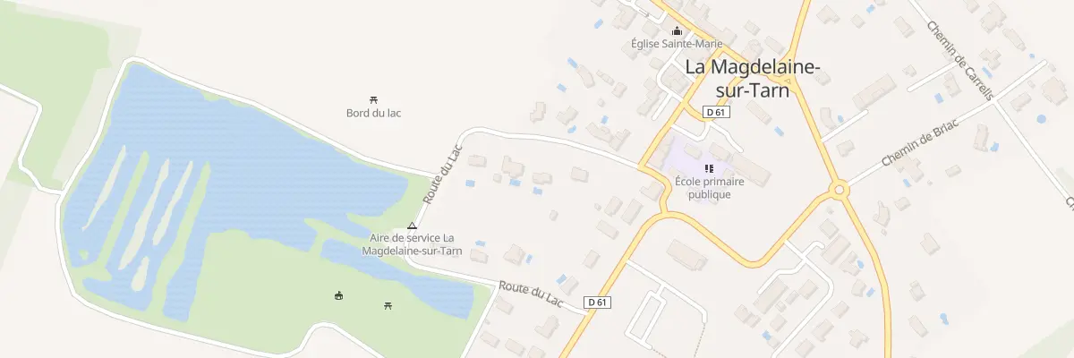 Plan du 113 Che du Lac à La Magdelaine-sur-Tarn