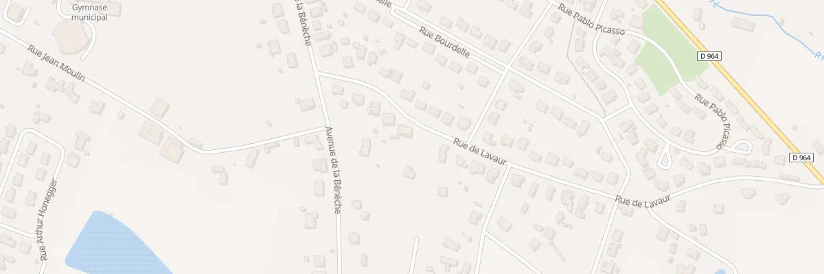 Plan du 8 Rue de Lavaur à Caussade