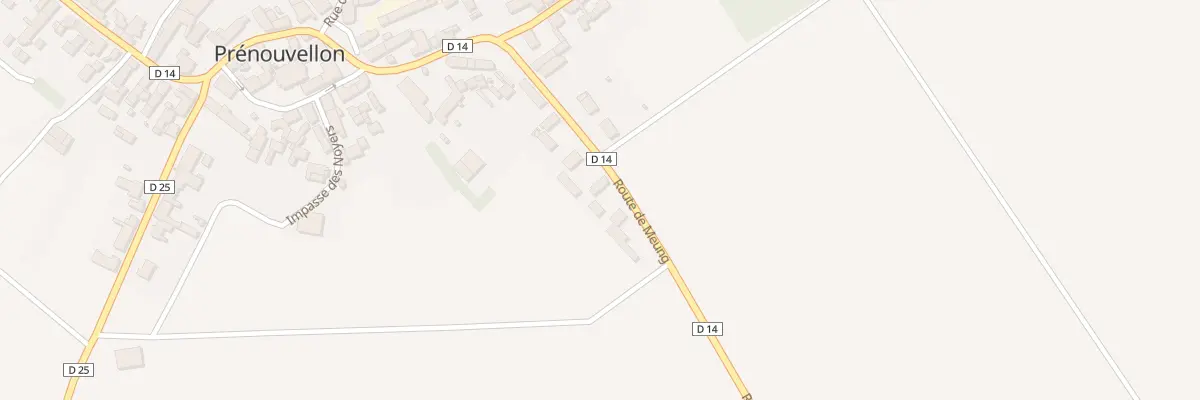 Plan du 16 Rte de Meung - Prenouvellon à Beauce la Romaine