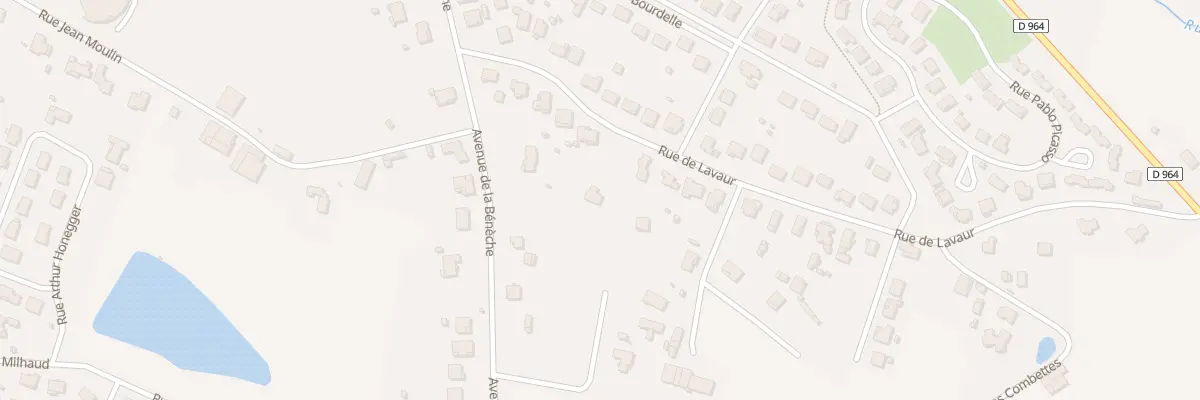 Plan du 12 Rue de Lavaur à Caussade