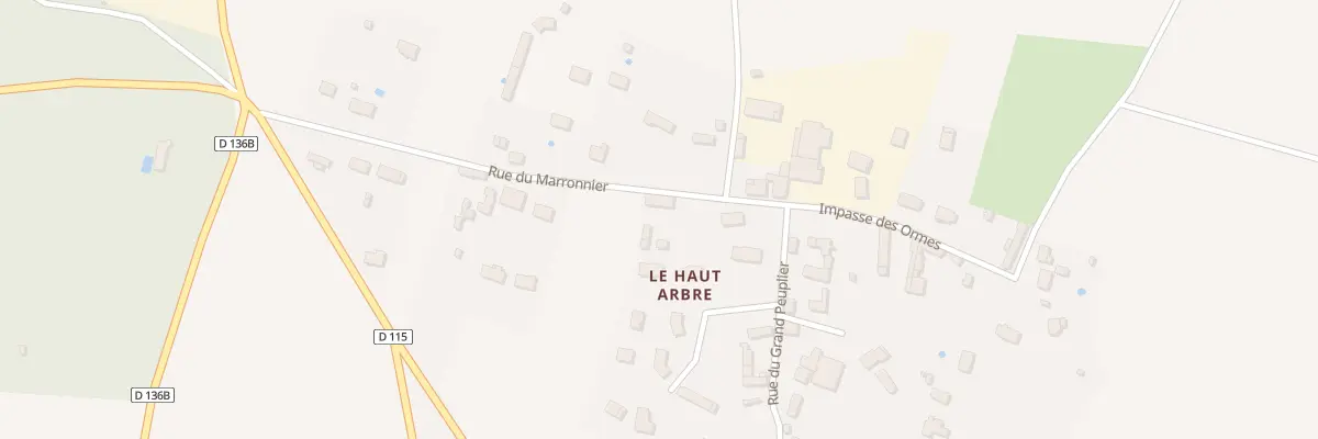 Plan du 87 Rue du Marronnier au Mesnil-Simon
