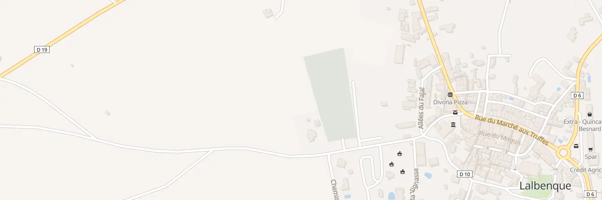 Plan du 146 Che de la Vignasse à Lalbenque