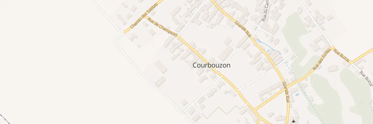 Plan du 16 Rue Champsort à Courbouzon