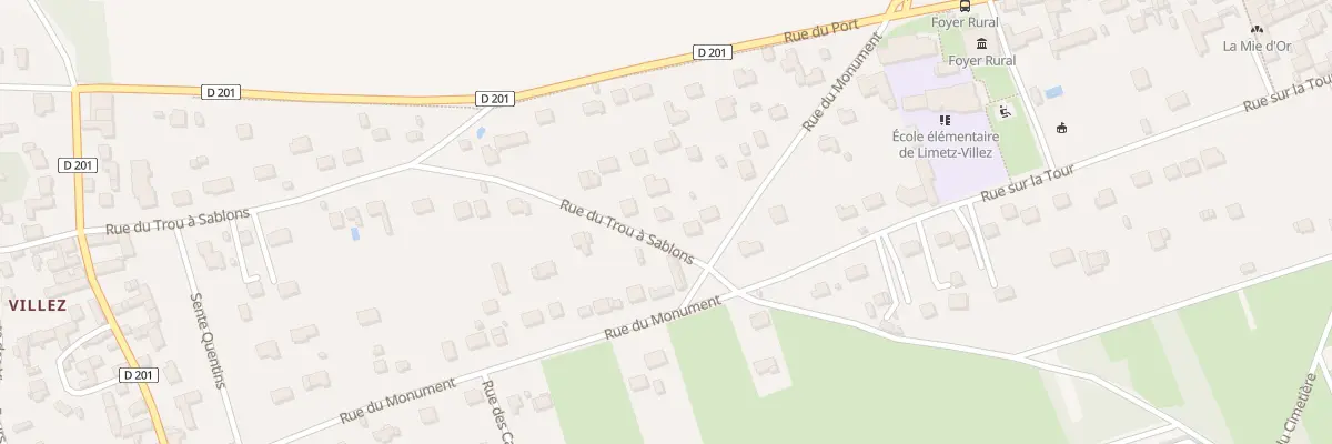 Plan du 33 Rue du Trou à Sablons à Limetz-Villez