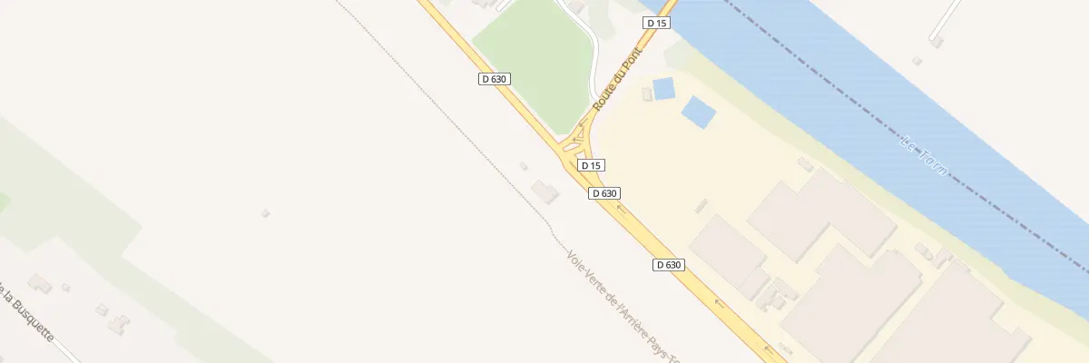 Plan du 345 Rte de Montauban à La Magdelaine-sur-Tarn