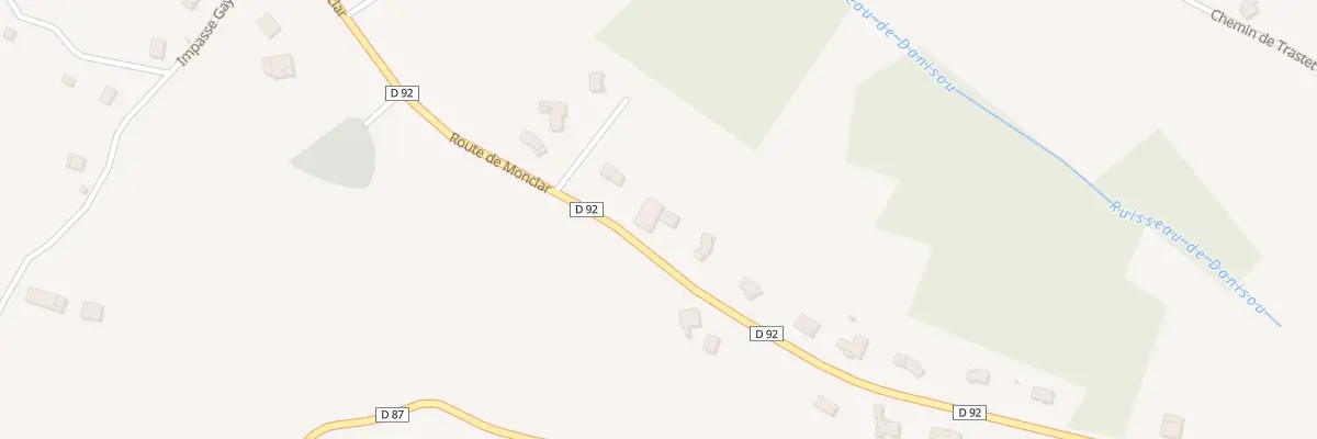 Plan du 5028 Fourets à Verlhac-Tescou