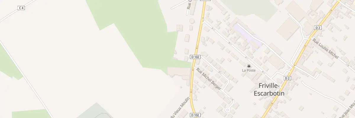 Plan du 34B Rue Pasteur à Friville-Escarbotin