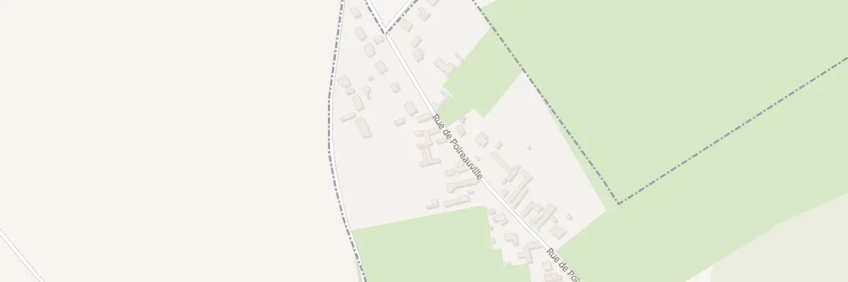 Plan du 57 Rue de Poireauville à Vaudricourt