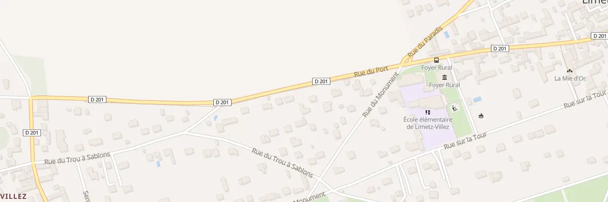 Plan du 34 Rue du Port à Limetz-Villez