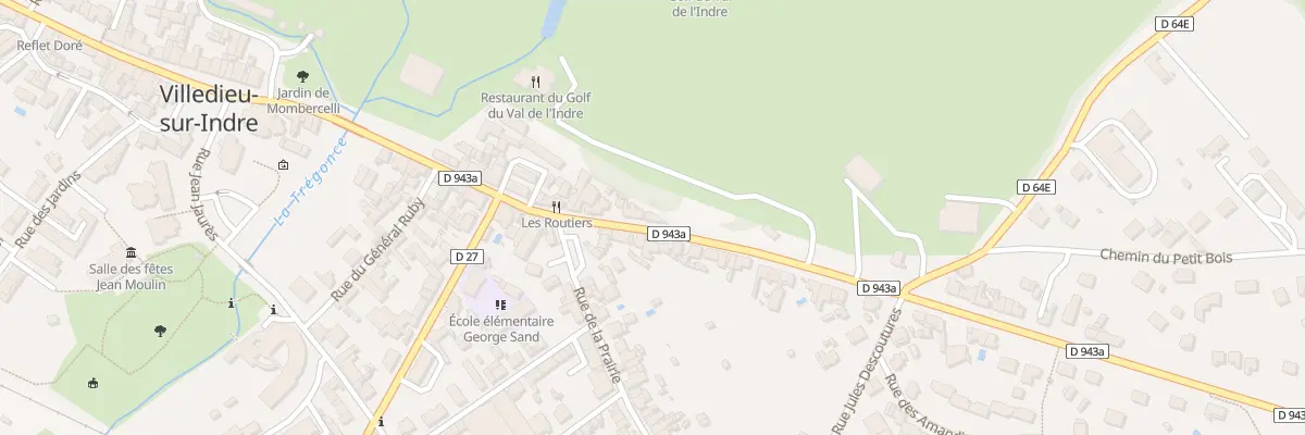 Plan du 81 Rue du Général de Gaulle à Villedieu-sur-Indre