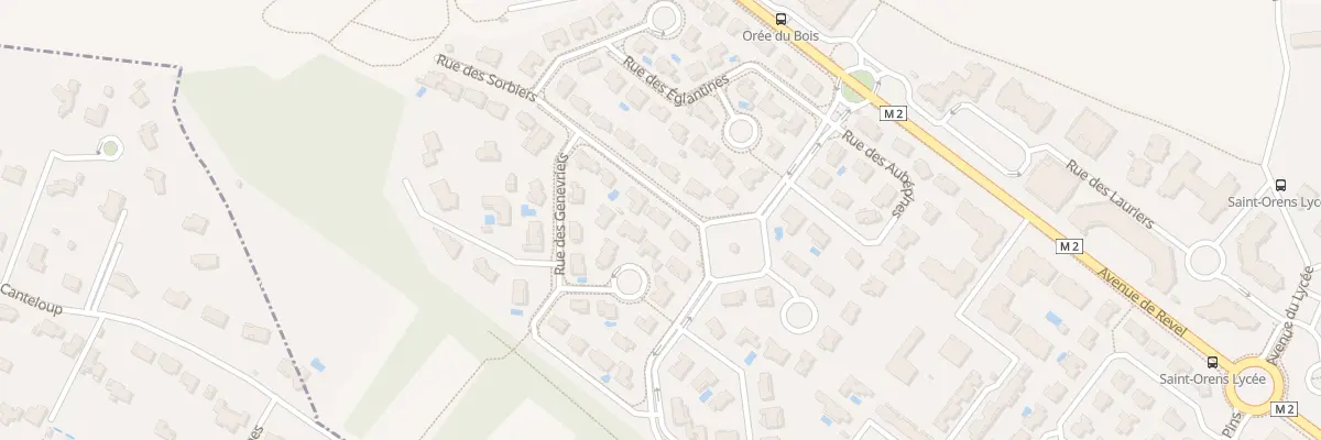 Plan du 3 Rue des Sorbiers à Saint-Orens-de-Gameville
