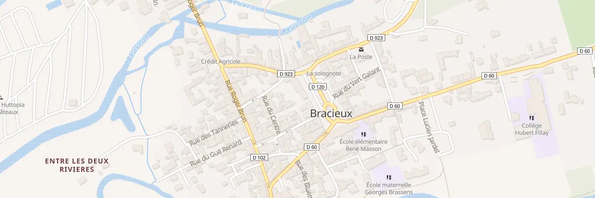 Plan du 19 Pl de l’Hôtel de Ville à Bracieux