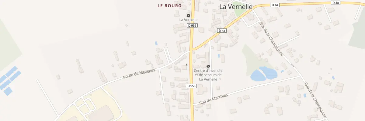 Plan du 62 Rte de Valencay à La Vernelle