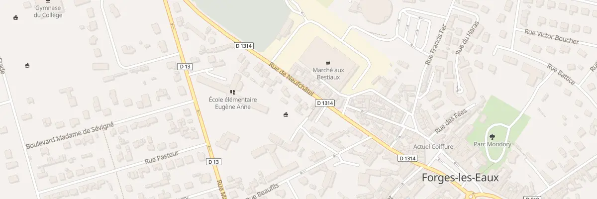 Plan du 31 Rue de Neufchâtel à Forges-les-Eaux