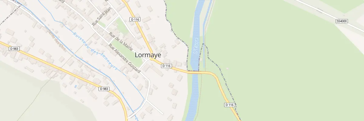 Plan du 59 Rue du Péage à Lormaye