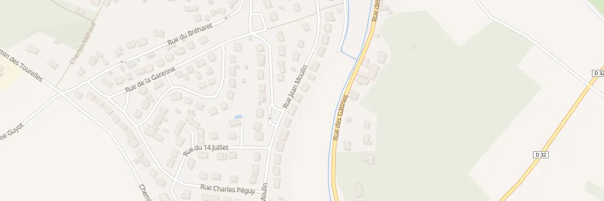 Plan du 27 Rue Jean Moulin à Gasville-Oisème