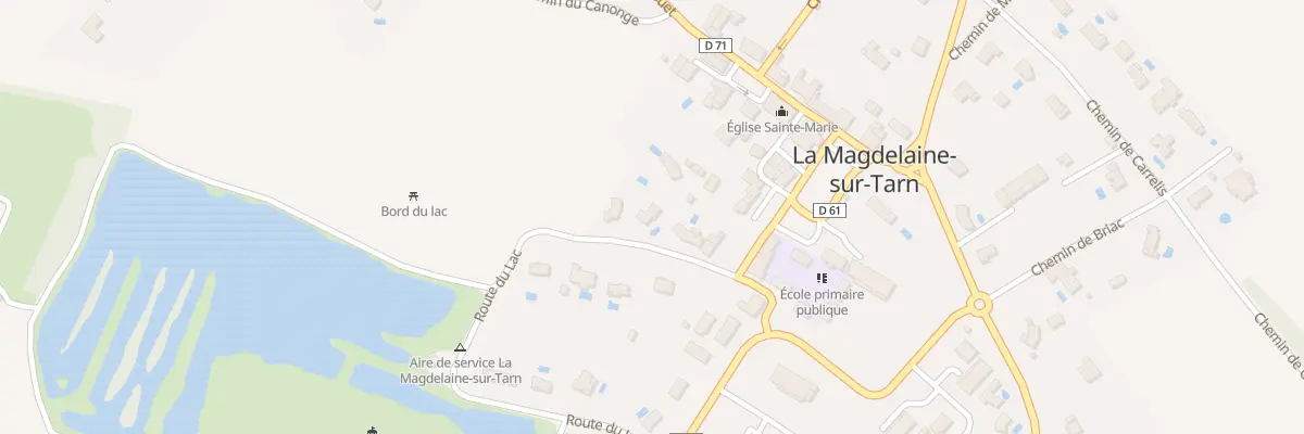 Plan du 120 Che du Lac à La Magdelaine-sur-Tarn