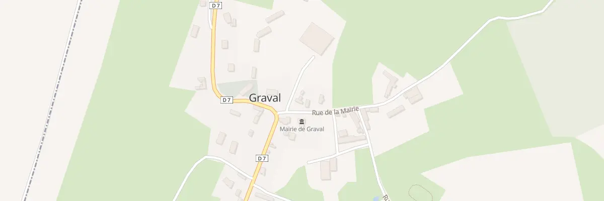Plan du 2 Rue de la Mairie à Graval