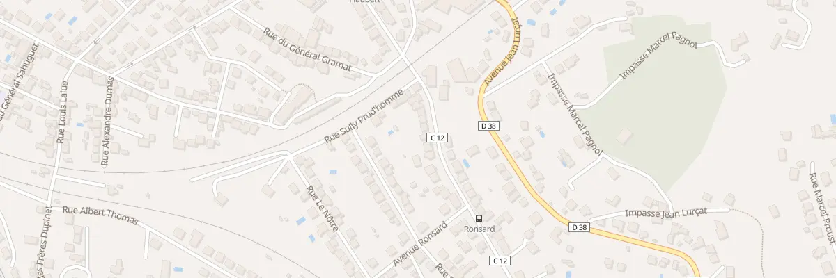 Plan du 28 Rue Camille Desmoulins à Brive-la-Gaillarde