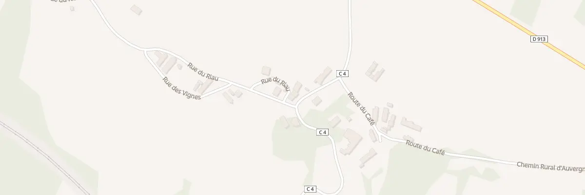 Plan du 1 Rue des Marronniers à Ceaulmont